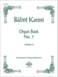 Organ Book No. 1 Organ sheet music cover